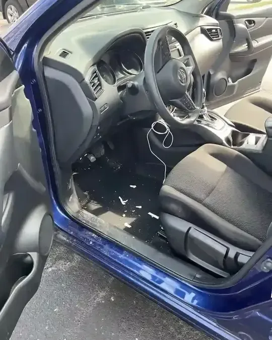 Interior before an AMD detail