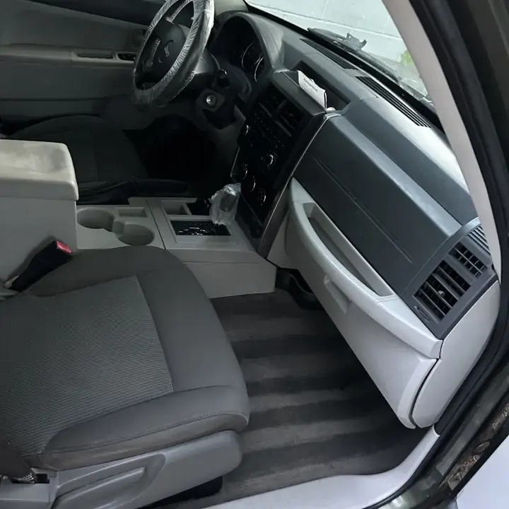 Vacuumed and cleaned carpet after an AMD interior detail in Louisville
