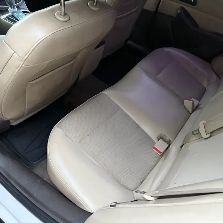 Same rear seat after AMD upholstery cleaning in Louisville