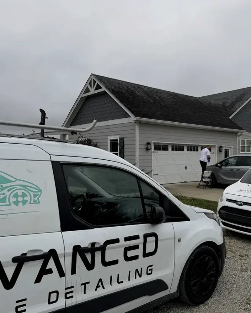 AMD vans at a customer location in Louisville